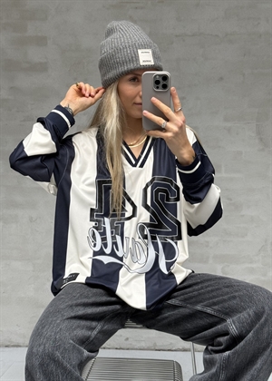 Haute 24 stripe bluse Navy/Pearl HAUTE L\'AMITIÈ